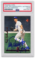 Todd Hollandsworth Signed Los Angeles Dodgers 1994 SP Foil Baseball Rookie Card #6 w/NL ROY 96 - (PSA Encapsulated) - HOLCAR103 - Todd Hollandsworth Signed Los Angeles Dodgers 1994 SP Foil Baseball Rookie Card #6 w/NL ROY 96 - (PSA Encapsulated) product image