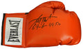 Larry Holmes Signed Everlast Red Boxing Glove w/69-6-44KO - HOLGLV503 - Larry Holmes Signed Everlast Red Boxing Glove w/69-6-44KO product image