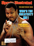 Larry Holmes Signed Boxing Original 07-01-85 Sports Illustrated Magazine - HOLMAG502 - Larry Holmes Signed Boxing Original 07-01-85 Sports Illustrated Magazine product image
