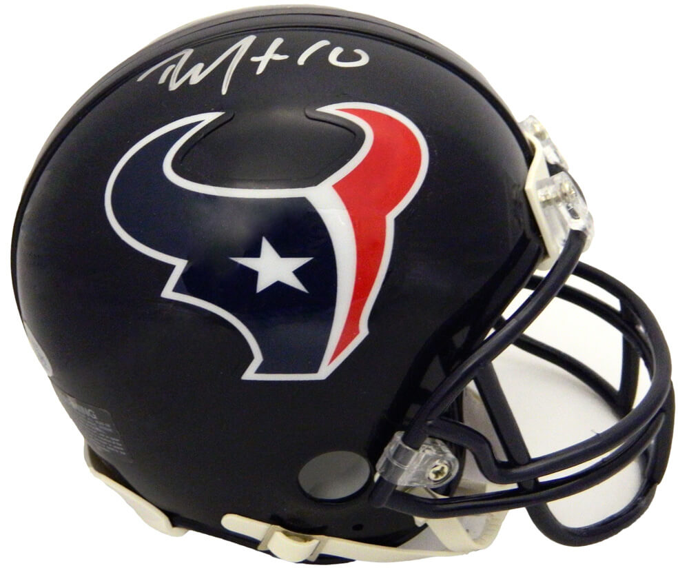 DeAndre Hopkins Signed Houston Texans Riddell Mini Helmet (Beckett) - HOPMIN300 - DeAndre Hopkins Signed Houston Texans Riddell Mini Helmet (Beckett) product image