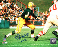 Paul Hornung Signed Green Bay Packers Running With Ball 8x10 Photo w/HOF'86 - HOR08P303 - Paul Hornung Signed Green Bay Packers Running With Ball 8x10 Photo w/HOF'86 product image