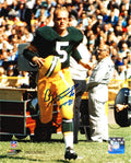 Paul Hornung Signed Green Bay Packers Carrying Helmet 8x10 Photo w/HOF'86 - HOR08P304 - Paul Hornung Signed Green Bay Packers Carrying Helmet 8x10 Photo w/HOF'86 product image