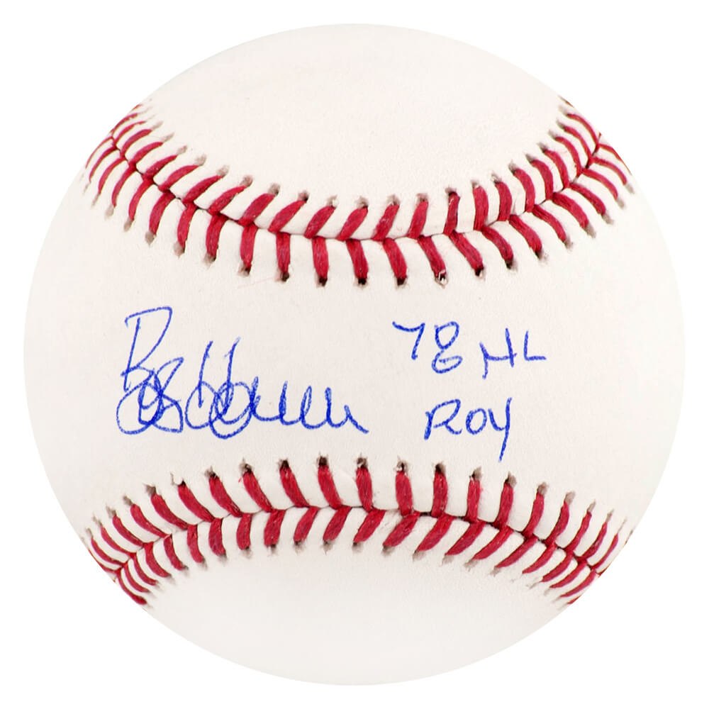 Bob Horner Signed Rawlings MLB Baseball w/78 NL ROY - HORBSB101 - Bob Horner Signed Rawlings MLB Baseball w/78 NL ROY product image