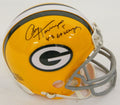 Paul Hornung Signed Green Bay Packers Throwback Riddell Mini Helmet w/4x NFL Champs - HORMIN302 - Paul Hornung Signed Green Bay Packers Throwback Riddell Mini Helmet w/4x NFL Champs product image