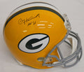 Paul Hornung Signed Green Bay Packers Throwback Riddell Full Size Replica Helmet w/HOF'86 - HORREP304 - Paul Hornung Signed Green Bay Packers Throwback Riddell Full Size Replica Helmet w/HOF'86 product image