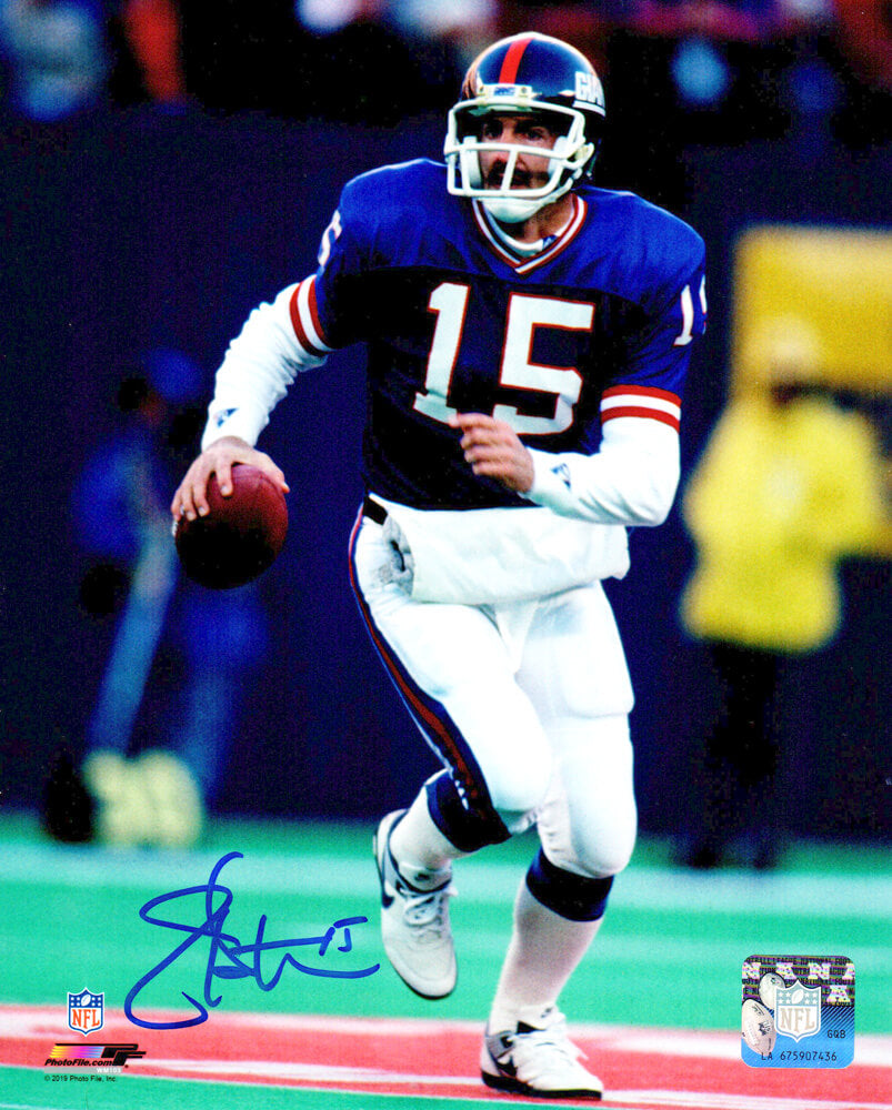 Jeff Hostetler Signed New York Giants Action 8x10 Photo - HOS08P301 - Jeff Hostetler Signed New York Giants Action 8x10 Photo product image
