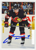 Marian Hossa Signed Ottawa Senators 1997 Pinnacle Rookie Card #17 - HOSCAR401 - Marian Hossa Signed Ottawa Senators 1997 Pinnacle Rookie Card #17 product image