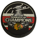 Marian Hossa Signed Blackhawks Stanley Cup Champs Logo Hockey Puck - HOSPUC401 - Marian Hossa Signed Blackhawks Stanley Cup Champs Logo Hockey Puck product image