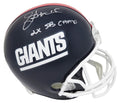 Jeff Hostetler Signed New York Giants Throwback Riddell Full Size Replica Helmet w/2x SB Champs - HOSREP301 - Jeff Hostetler Signed New York Giants Throwback Riddell Full Size Replica Helmet w/2x SB Champs product image