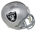 Jeff Hostetler Signed Raiders Riddell Full Size Replica Helmet w/Just Win, Baby! - HOSREP303 - Jeff Hostetler Signed Raiders Riddell Full Size Replica Helmet w/Just Win, Baby! product image