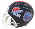 Phil Simms & Jeff Hostetler Dual Signed New York Giants Super Bowl XXI & XXV Champs Logo Riddell Full Size Replica Helmet w/2x SB Champs - HOSREP304 - Phil Simms & Jeff Hostetler Dual Signed New York Giants Super Bowl XXI & XXV Champs Logo Riddell Full Size Replica Helmet w/2x SB Champs product image
