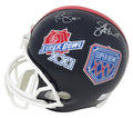 Phil Simms & Jeff Hostetler Dual Signed New York Giants Super Bowl XXI & XXV Champs Logo Riddell Full Size Replica Helmet - HOSREP305 - Phil Simms & Jeff Hostetler Dual Signed New York Giants Super Bowl XXI & XXV Champs Logo Riddell Full Size Replica Helmet product image