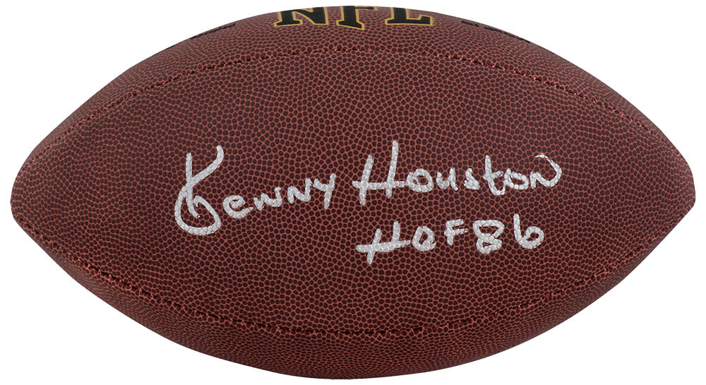 Ken Houston Signed Wilson Super Grip Full Size NFL Football w/HOF'86 - HOUFTB300 - Ken Houston Signed Wilson Super Grip Full Size NFL Football w/HOF'86 product image
