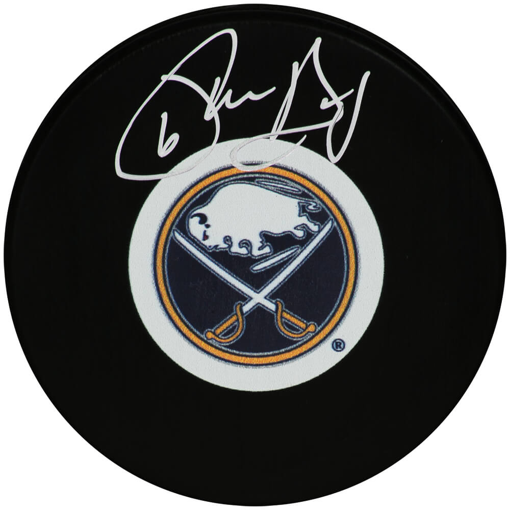 Phil Housley Signed Buffalo Sabres Logo Hockey Puck - HOUPUC400 - Phil Housley Signed Buffalo Sabres Logo Hockey Puck product image