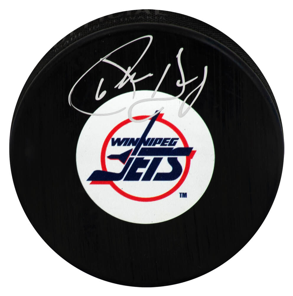 Phil Housley Signed Jets (Medium) Logo Hockey Puck - HOUPUC401 - Phil Housley Signed Jets (Medium) Logo Hockey Puck product image