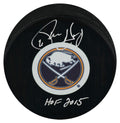 Phil Housley Signed Buffalo Sabres Medium Logo Hockey Puck w/HOF 2015 - HOUPUC402 - Phil Housley Signed Buffalo Sabres Medium Logo Hockey Puck w/HOF 2015 product image