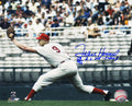 Frank Howard Signed Washington Senators Fielding 8x10 Photo w/68, 70 AL HR Champ - HOW08P121 - Frank Howard Signed Washington Senators Fielding 8x10 Photo w/68, 70 AL HR Champ product image