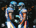 Jordan Howard & Tarik Cohen Dual Signed Chicago Bears Spotlight 16x20 Photo - HOW16P311 - Jordan Howard & Tarik Cohen Dual Signed Chicago Bears Spotlight 16x20 Photo product image
