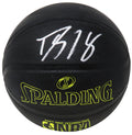 Dwight Howard Signed Spalding Phantom Black With Yellow Lettering NBA Basketball - HOWBSK202 - Dwight Howard Signed Spalding Phantom Black With Yellow Lettering NBA Basketball product image