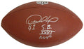 Desmond Howard Signed Wilson NFL Full Size Football w/SB XXXI MVP - HOWFTB302 - Desmond Howard Signed Wilson NFL Full Size Football w/SB XXXI MVP product image
