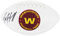 Sam Howell Signed Rawlings Washington Football Team White Logo Full Size Football - HOWFTB320 - Sam Howell Signed Rawlings Washington Football Team White Logo Full Size Football product image