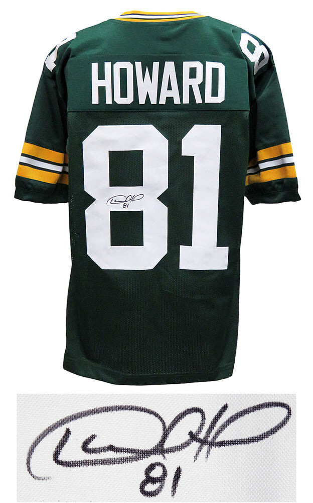 Desmond Howard Signed Green Custom Football Jersey - HOWJRY304 - Desmond Howard Signed Green Custom Football Jersey product image
