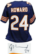 Jordan Howard Signed Navy Custom Football Jersey - HOWJRY310 - Jordan Howard Signed Navy Custom Football Jersey product image