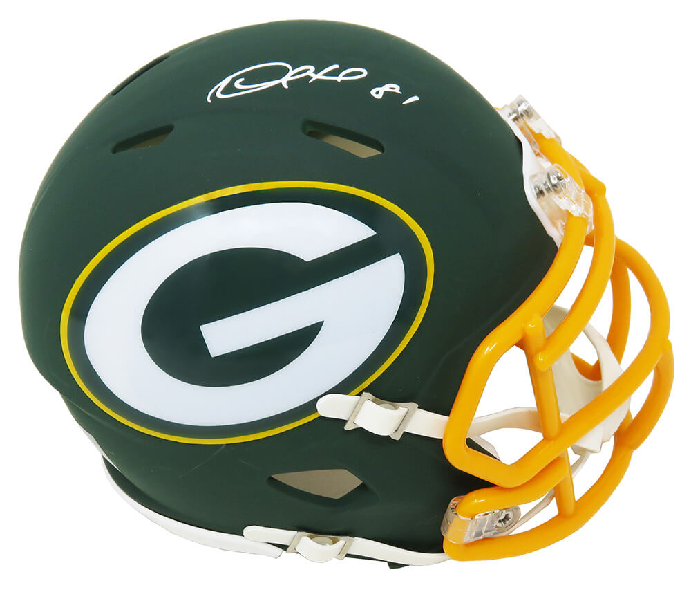 Desmond Howard Signed Green Bay Packers AMP Alternate Series Riddell Speed Mini Helmet - HOWMIN306 - Desmond Howard Signed Green Bay Packers AMP Alternate Series Riddell Speed Mini Helmet product image