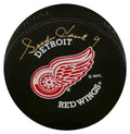 Gordie Howe Signed Detroit Red Wings Hockey Puck - (JSA COA) - HOWPUC413 - Gordie Howe Signed Detroit Red Wings Hockey Puck - (JSA COA) product image