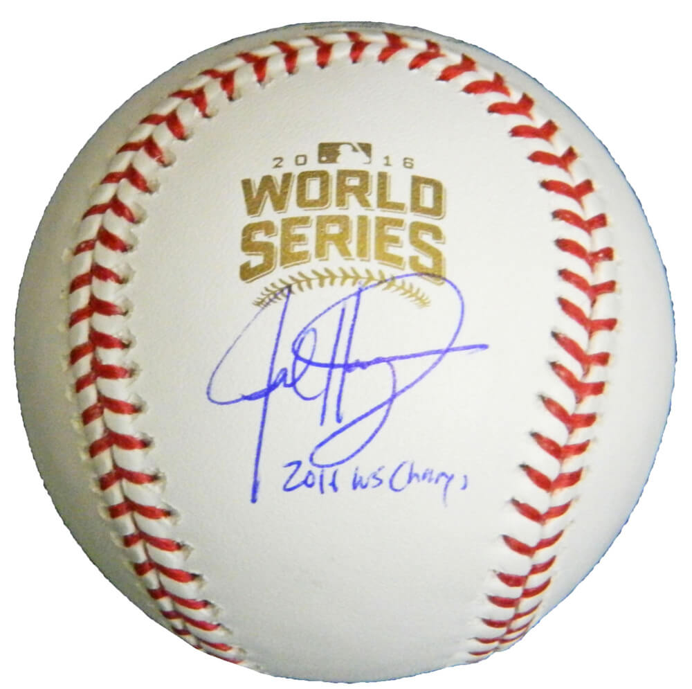 Jed Hoyer Signed Rawlings Official 2016 World Series Baseball w/16 WS Champs - HOYBSB101 - Jed Hoyer Signed Rawlings Official 2016 World Series Baseball w/16 WS Champs product image