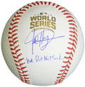 Jed Hoyer Signed Rawlings Official 2016 World Series Baseball w/We Did Not Suck - HOYBSB104 - Jed Hoyer Signed Rawlings Official 2016 World Series Baseball w/We Did Not Suck product image