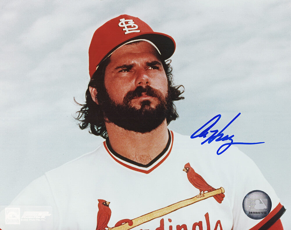 Al Hrabosky Signed Cardinals Close Up Pose 8x10 Photo - HRA08P101 - Al Hrabosky Signed Cardinals Close Up Pose 8x10 Photo product image