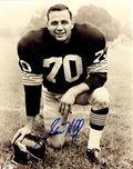 Sam Huff Signed Washington Redskins B&W Pose 8x10 Photo - HUF08P300 - Sam Huff Signed Washington Redskins B&W Pose 8x10 Photo product image