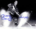 Bobby Hull Signed Blackhawks B&W Ice Splash 8x10 Photo w/HOF 1983 - HUL08P412 - Bobby Hull Signed Blackhawks B&W Ice Splash 8x10 Photo w/HOF 1983 product image