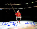 Bobby Hull Signed Blackhawks On Center Ice 8x10 Photo w/HOF 1983 - HUL08P413 - Bobby Hull Signed Blackhawks On Center Ice 8x10 Photo w/HOF 1983 product image