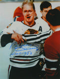 Bobby Hull Signed Blackhawks 'Blood' 11x14 Photo w/HOF 1983 - HUL11P400 - Bobby Hull Signed Blackhawks 'Blood' 11x14 Photo w/HOF 1983 product image
