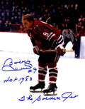Bobby Hull Signed Chicago Blackhawks 11x14 Photo w/HOF 1983, The Golden Jet - HUL11P412 - Bobby Hull Signed Chicago Blackhawks 11x14 Photo w/HOF 1983, The Golden Jet product image