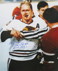 Bobby Hull Signed Chicago Blackhawks Blood On Face 16x20 Photo w/HOF 1983 - HUL16P412 - Bobby Hull Signed Chicago Blackhawks Blood On Face 16x20 Photo w/HOF 1983 product image