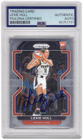 Lexie Hull Signed Indiana Fever 2022 Panini Prizm WNBA Rookie Basketball Card #186 - (PSA Encapsulated) - HULCAR200 - Lexie Hull Signed Indiana Fever 2022 Panini Prizm WNBA Rookie Basketball Card #186 - (PSA Encapsulated) product image