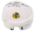 Bobby Hull signed Chicago Blackhawks White Hockey Mini Helmet w/HOF 1983 - HULMIN403 - Bobby Hull signed Chicago Blackhawks White Hockey Mini Helmet w/HOF 1983 product image
