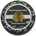 Bobby Hull Signed Chicago Blackhawks Logo Old Style Official NHL Hockey Puck w/HOF 1983 - HULPUC429 - Bobby Hull Signed Chicago Blackhawks Logo Old Style Official NHL Hockey Puck w/HOF 1983 product image