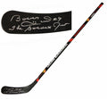 Bobby Hull Signed Chicago Blackhawks Logo 48 Inch Full Size Hockey Stick w/The Golden Jet - HULSTK403 - Bobby Hull Signed Chicago Blackhawks Logo 48 Inch Full Size Hockey Stick w/The Golden Jet product image
