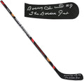 Bobby Hull Signed Chicago Blackhawks Franklin 48 Inch Full Size Hockey Stick w/The Golden Jet - HULSTK406 - Bobby Hull Signed Chicago Blackhawks Franklin 48 Inch Full Size Hockey Stick w/The Golden Jet product image
