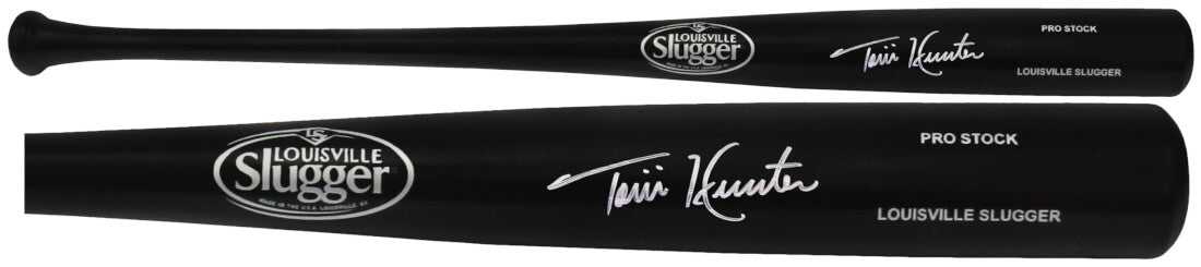 Torii Hunter Signed Louisville Slugger Pro Stock Black Baseball Bat - HUNBAT100 - Torii Hunter Signed Louisville Slugger Pro Stock Black Baseball Bat product image