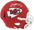 Kareem Hunt Signed Kansas City Chiefs Riddell Full Size Speed Replica Helmet - (Fanatics) - HUNREP301 - Kareem Hunt Signed Kansas City Chiefs Riddell Full Size Speed Replica Helmet - (Fanatics) product image