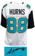 Allen Hurns Signed White Custom Football Jersey - HURJRY301 - Allen Hurns Signed White Custom Football Jersey product image