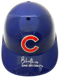 Brandon Hyde Signed Chicago Cubs Replica Batting Helmet w/2016 WS Champs - HYDBTH100 - Brandon Hyde Signed Chicago Cubs Replica Batting Helmet w/2016 WS Champs product image