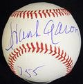 Hank Aaron Signed Rawlings Official MLB Baseball w/755 - AARBSB102 - Hank Aaron Signed Rawlings Official MLB Baseball w/755 product image
