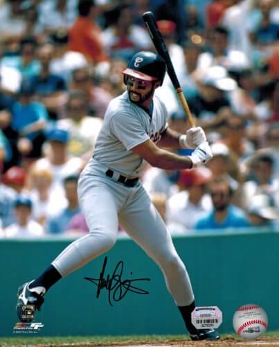Harold Baines Signed Autographed White Sox Action 8x10 Photo - BAI08P100 - Harold Baines Signed Autographed White Sox Action 8x10 Photo product image
