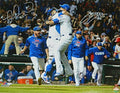 Hector Rondon & Miguel Montero Dual Signed Chicago Cubs 2015 NLDS Celebration Hug 16x20 Photo - RON16P122 - Hector Rondon & Miguel Montero Dual Signed Chicago Cubs 2015 NLDS Celebration Hug 16x20 Photo product image